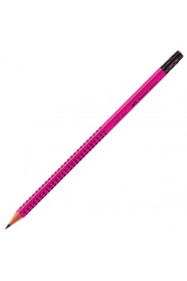 Μολύβι Faber Castell GRIP 2001 HB με γόμα Ροζ
